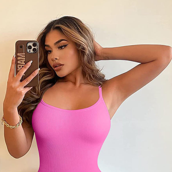 🔥 Women's Sexy Tank Top Bodysuit – Sleek, Comfy & Perfect for Any Look 🔥