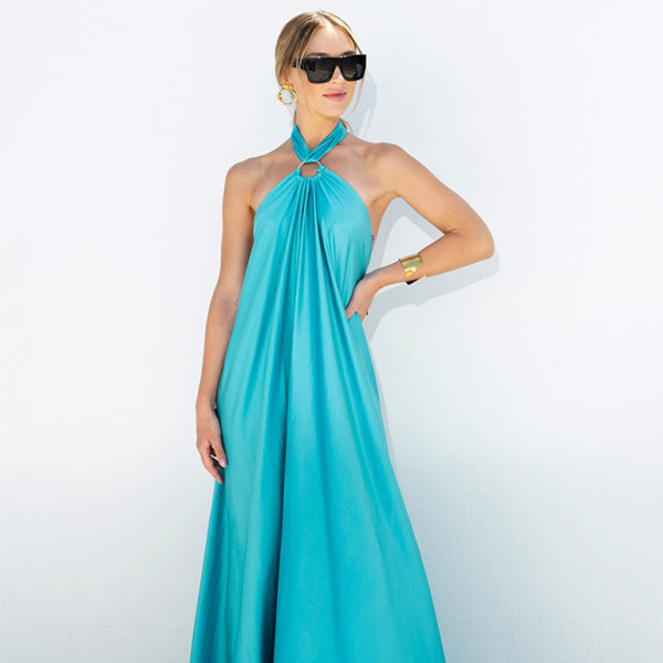 ✨ Chic Satin Suspender Dress – Flowy, Sexy & Perfect for Any Occasion ✨