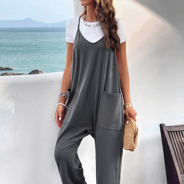 β¨ Chic & Comfy Women's Slim Fit Jumpsuit β Casual Everyday Style β¨