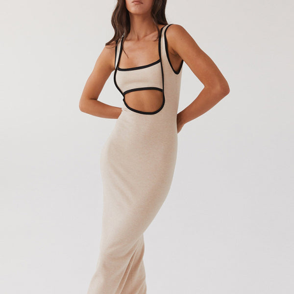 ✨ Stunning Backless Hollow Out Evening Dress – Elegant & Sexy Maxi Dress for Women ✨