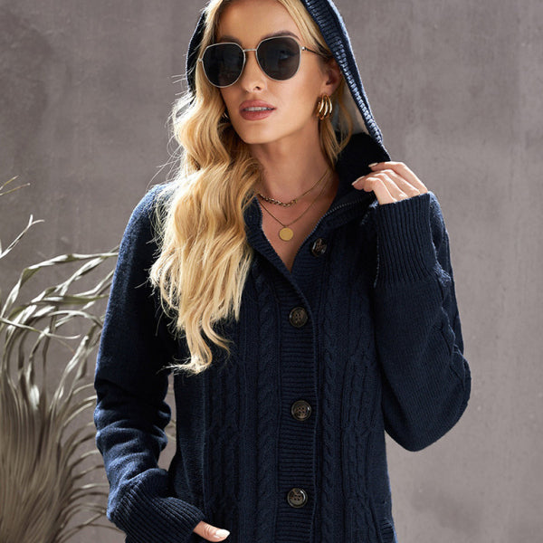 π§₯ Cozy Chic Hooded Knit Cardigan β Warm, Stylish & Perfect for Any Season β¨