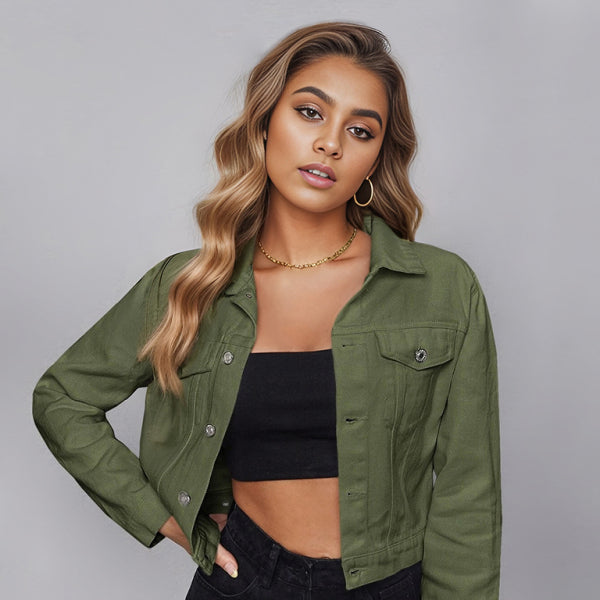π€ Trendy Casual Denim Short Jacket for Women β Stylish & Chic Must-Have π€