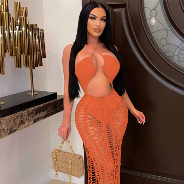 β¨ Beach Babe Fringed Side Slit Cover Up Skirt β Sexy & Stretchy Summer Vibes β¨