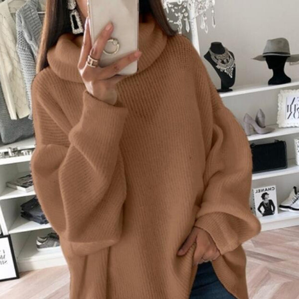 π§‘ Cozy Chic Loose Turtleneck Sweater β Trendy & Comfy for Any Season β¨