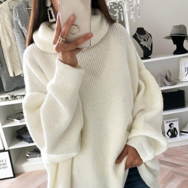 π§‘ Cozy Chic Loose Turtleneck Sweater β Trendy & Comfy for Any Season β¨