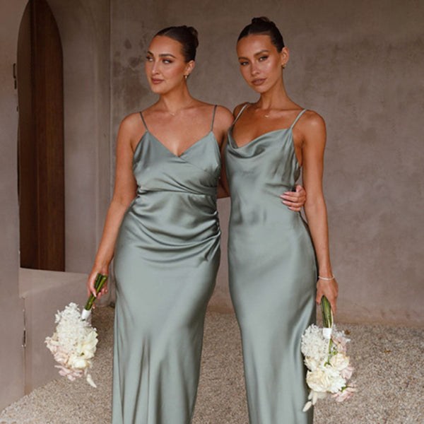 💃 Sleek & Sexy Deep V-Neck Slim Dress – Perfect for Any Occasion ✨