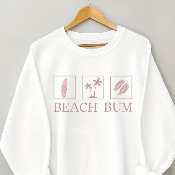 ποΈ Cozy Beach Bum Sweatshirt β Cute & Casual Pullover for Women π