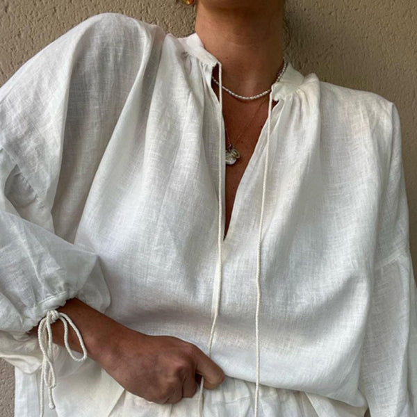 β¨ Chic Long Sleeve Top & High Waist Shorts Set β Trendy Two-Piece Outfit for Fall Winter β¨