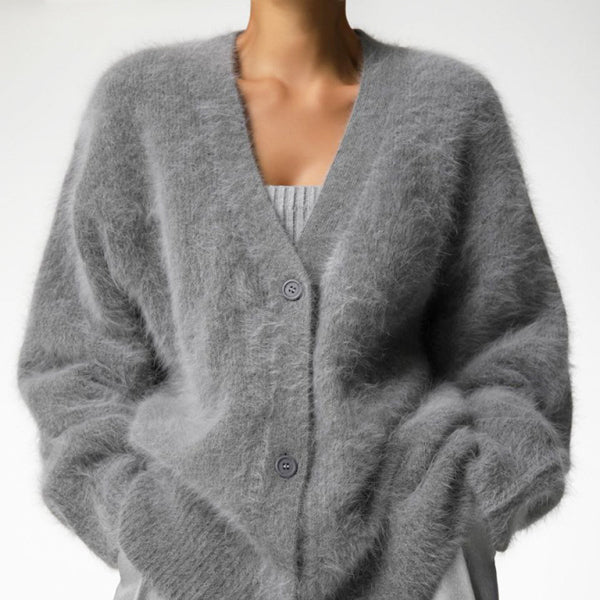 ποΈ Cozy Chic V-Neck Knitted Cardigan β Soft, Stylish & Perfect for Layering ποΈ