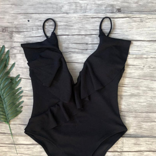 β¨ Ruffle One-Piece Swimsuit β Sexy, Chic & Flattering Beachwear β¨