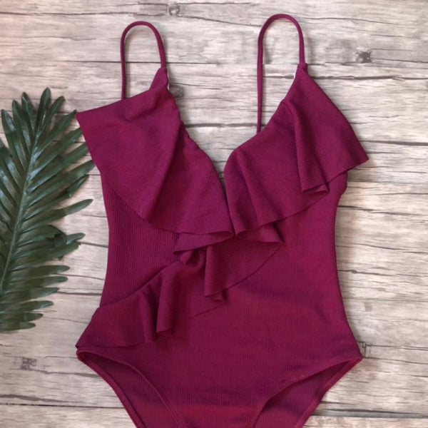 β¨ Ruffle One-Piece Swimsuit β Sexy, Chic & Flattering Beachwear β¨