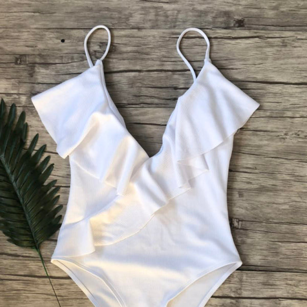 β¨ Ruffle One-Piece Swimsuit β Sexy, Chic & Flattering Beachwear β¨
