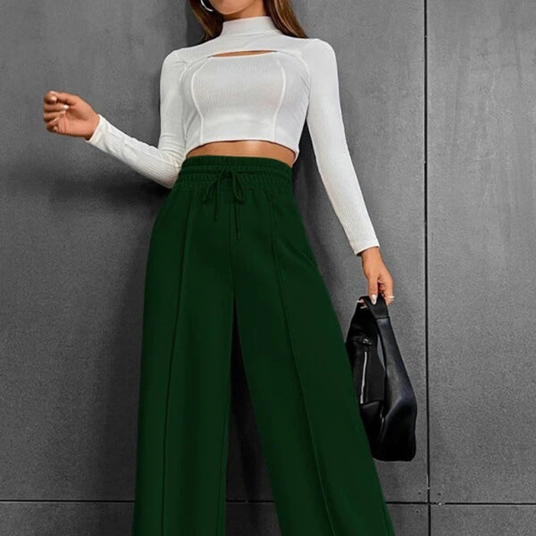 🔥 Effortless Chic Wide-Leg Sweatpants – Comfy, Stylish & Perfect for Any Occasion 💖