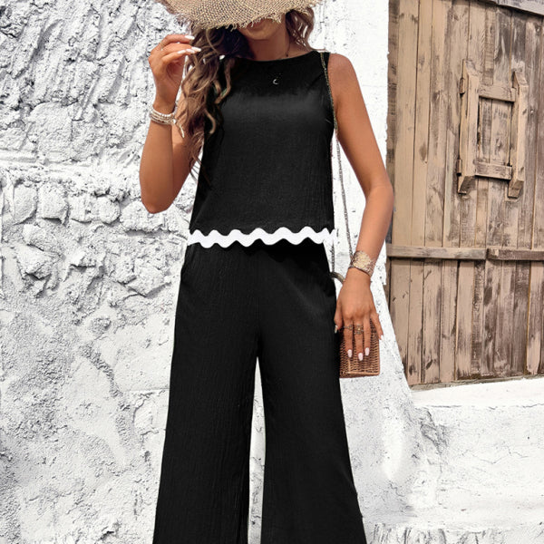 π€ Chic & Effortless 2-Piece Vest Trouser Set β Casual Yet Stylish for Any Occasion π€