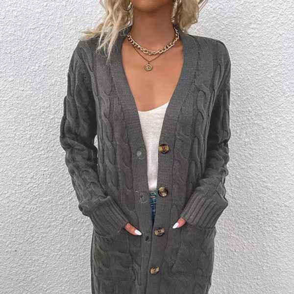 π§₯ Cozy Chic Longline Cardigan Jacket β Stylish & Warm for Fall & Winter βοΈ