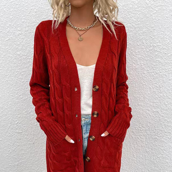 π§₯ Cozy Chic Longline Cardigan Jacket β Stylish & Warm for Fall & Winter βοΈ