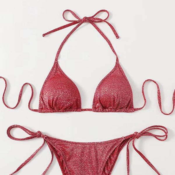 π Sexy Backless Strappy Bikini β Flirty & Trendy Swimwear for Summer π