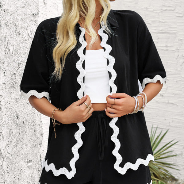 πΈ Chic & Comfy Lace Shorts Set β Perfect for Spring & Summer βοΈ