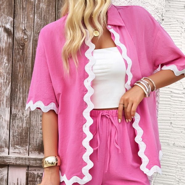 πΈ Chic & Comfy Lace Shorts Set β Perfect for Spring & Summer βοΈ