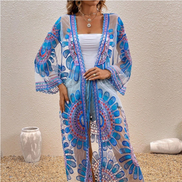 π©· Chic Lace Beach Cover-Up Bikini Cardigan β Stylish & Lightweight Vacation Wear π©·