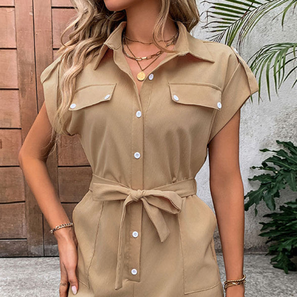 π Chic & Sleek Lace-Up Jumpsuit β High Waist, Long Sleeve, Perfect for Any Occasion π