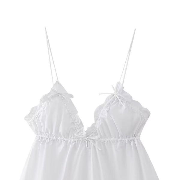 ✨ Chic Bow Tie Camisole Top – Trendy Women's Street Fashion Must-Have ✨