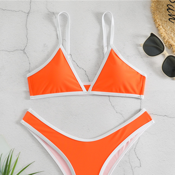 β¨ Trendy Color Block Bikini β Sexy & Sporty Swimwear for Summer β¨