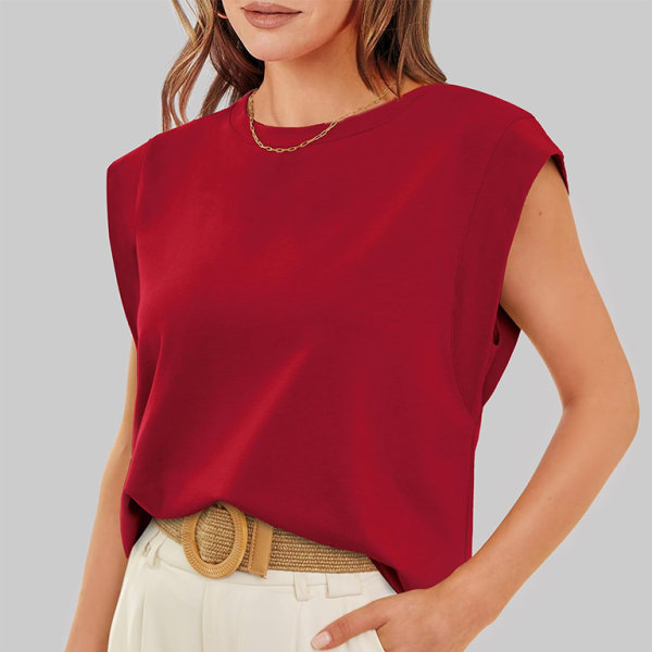 🖤 Striped Round Neck T-Shirt Loose Fit Casual Summer Top 🖤