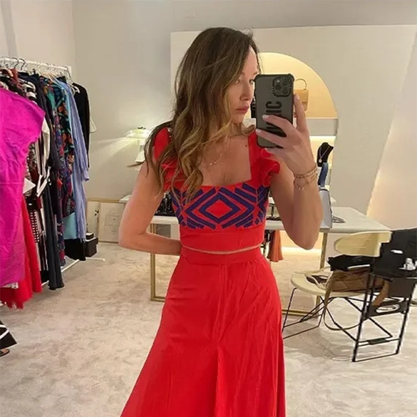 🛍️ Chic Wavy Edge Two-Piece Skirt Set – Trendy & Stylish for Spring Summer ☀️