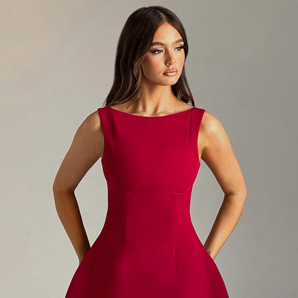 🖤 Sexy Backless Slim Tank Dress – Chic & Flirty Summer Must-Have 🖤