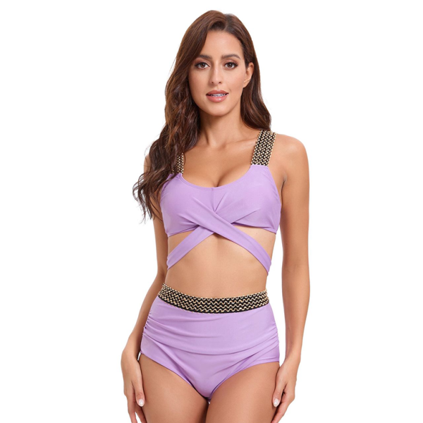 π Sexy Cross-Back Bikini Set β Trendy & Flattering Swimwear for Summer π