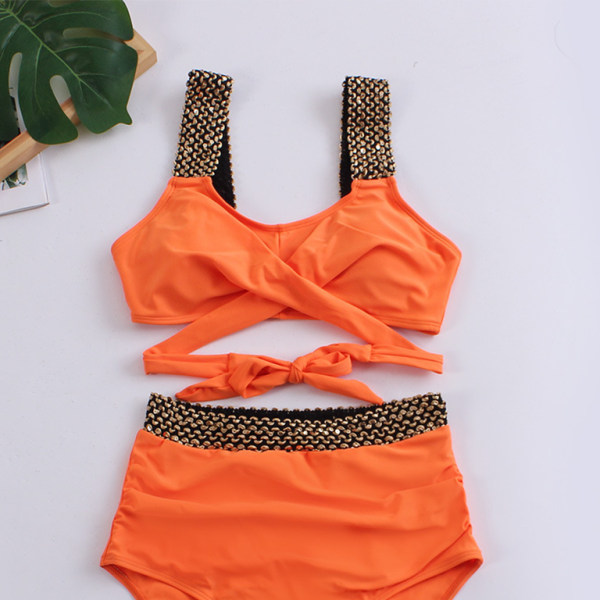 π Sexy Cross-Back Bikini Set β Trendy & Flattering Swimwear for Summer π