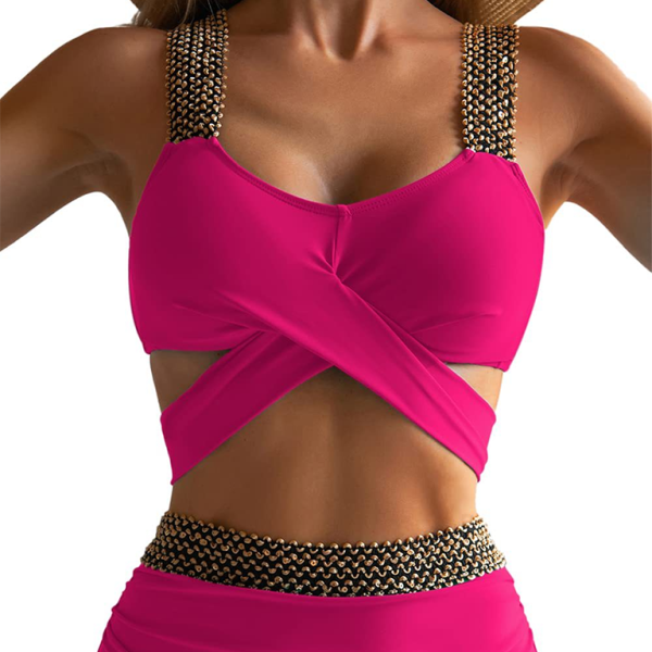 π Sexy Cross-Back Bikini Set β Trendy & Flattering Swimwear for Summer π