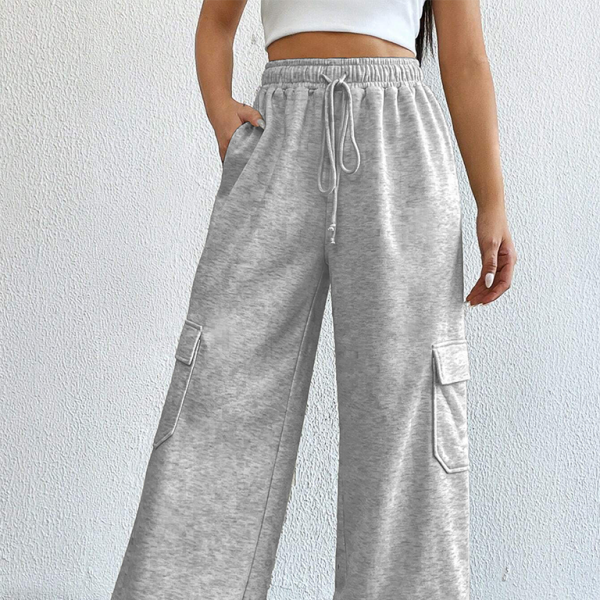 β¨ Chic Wide-Leg Workwear Pants High Waist Comfortable Fit with Pockets β¨