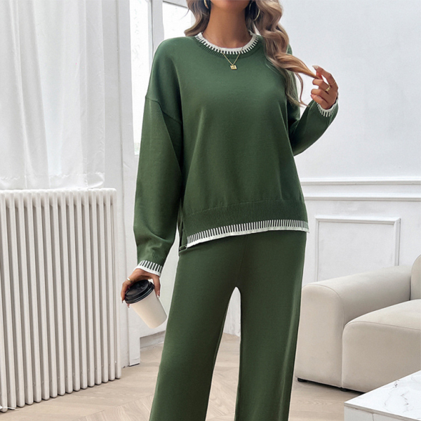 β¨ Cozy Chic 2-Piece Sweater Pants Set β Trendy & Comfy for Fall β¨