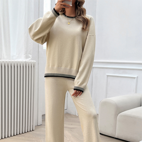 β¨ Cozy Chic 2-Piece Sweater Pants Set β Trendy & Comfy for Fall β¨