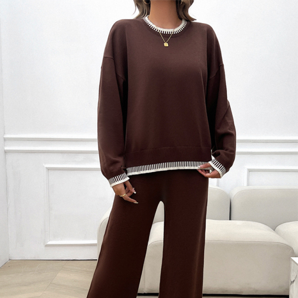 β¨ Cozy Chic 2-Piece Sweater Pants Set β Trendy & Comfy for Fall β¨