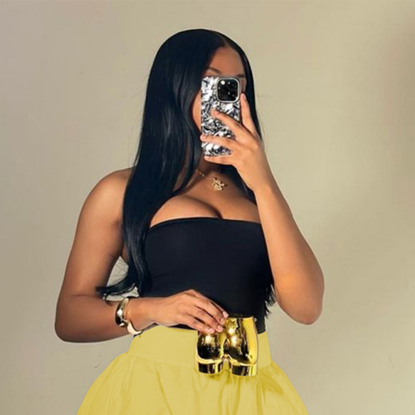 Ultra-Flattering High-Waist Bubble Mini Skirt – Chic, Trendy & Versatile