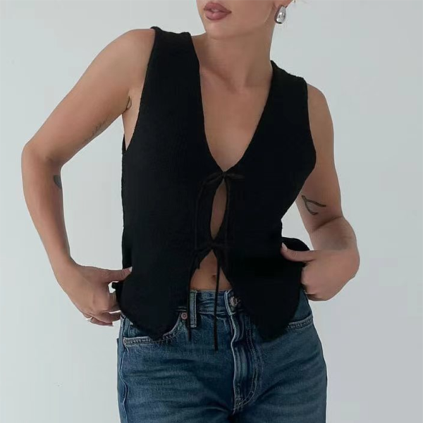 π§Ά Cozy & Chic Knit Sweater Vest β Trendy, Soft & Stylish for Fall π