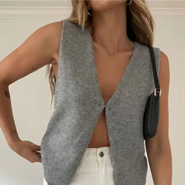 π§Ά Cozy & Chic Knit Sweater Vest β Trendy, Soft & Stylish for Fall π