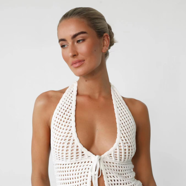 π€ Sexy Open-Back Hole-Punch Cardigan β Trendy, Chic & Comfy π₯