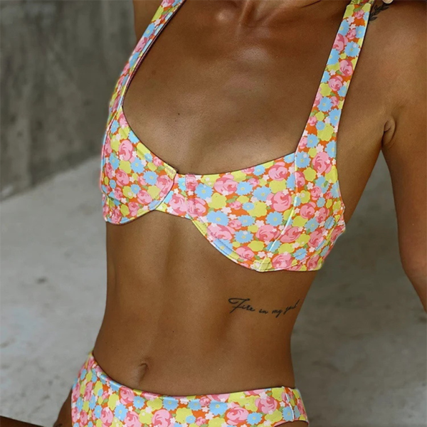 π Sexy Low Waist Printed Bikini Set β Beach Ready Swimwear π