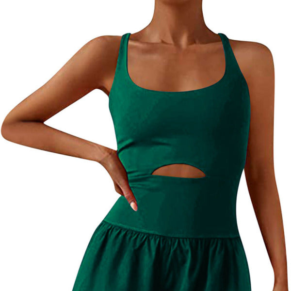 Sleek & Sculpting Backless Yoga Jumpsuit – Sporty, stylish & Ultra-Flattering