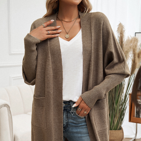 π§₯ Cozy Chic Batwing Sleeve Cardigan Sweater Jacket β Perfect for Fall & Winter βοΈ