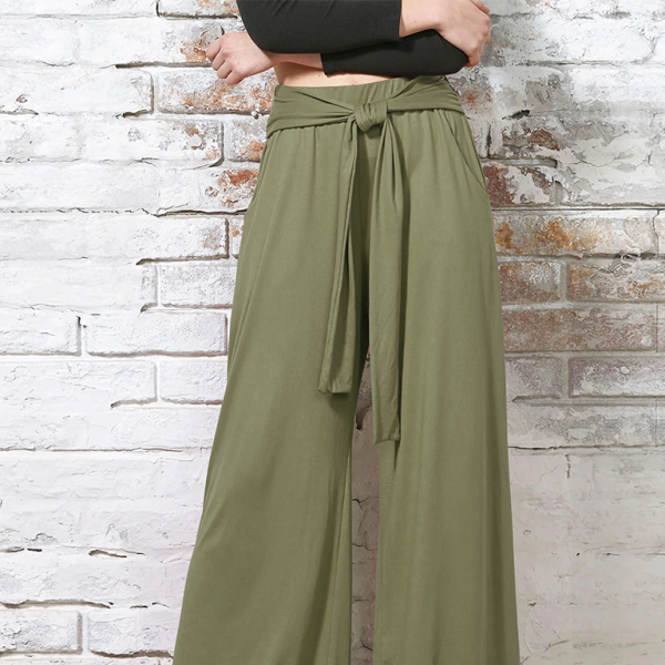 ποΈ Comfy Chic Wide-Leg Pants Soft Flowing Yoga Lounge Wear Everyday Essential πΏ