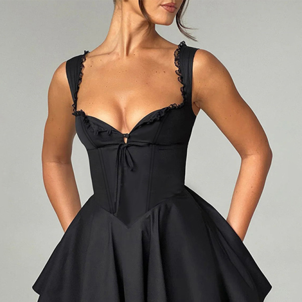 ✨ Chic Backless Lace Sling Dress – Sexy & Elegant Party Outfit for Spring Summer ✨