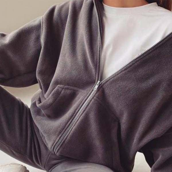 π€ Cozy Chic 2-Piece Sweatsuit Set β Stylish Hoodie & Joggers for Fall Winter π€