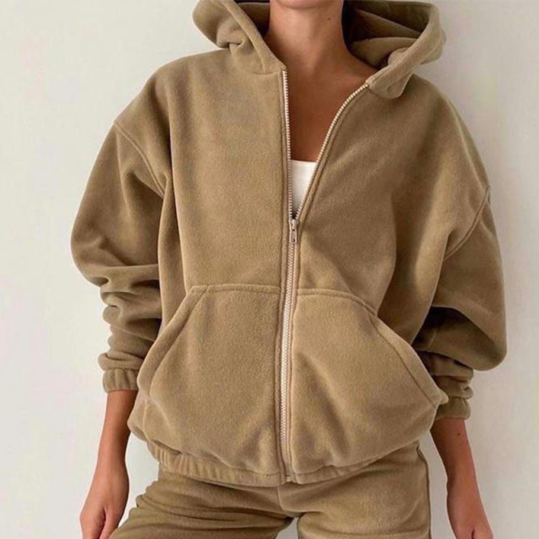 π€ Cozy Chic 2-Piece Sweatsuit Set β Stylish Hoodie & Joggers for Fall Winter π€