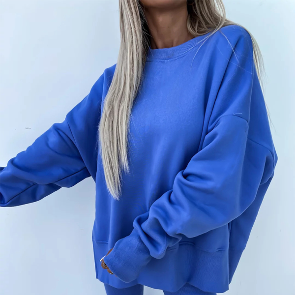 ποΈ Chic & Cozy Two-Piece Set β Stylish Loose Sweater & Trendy Tight Pants β¨