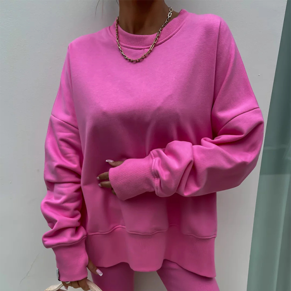 ποΈ Chic & Cozy Two-Piece Set β Stylish Loose Sweater & Trendy Tight Pants β¨